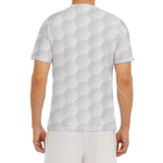 Golf Ball Print Men's Short Sleeve Rash Guard