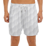 Golf Ball Print Men's Split Running Shorts