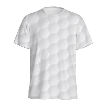 Golf Ball Print Men's Sports T-Shirt