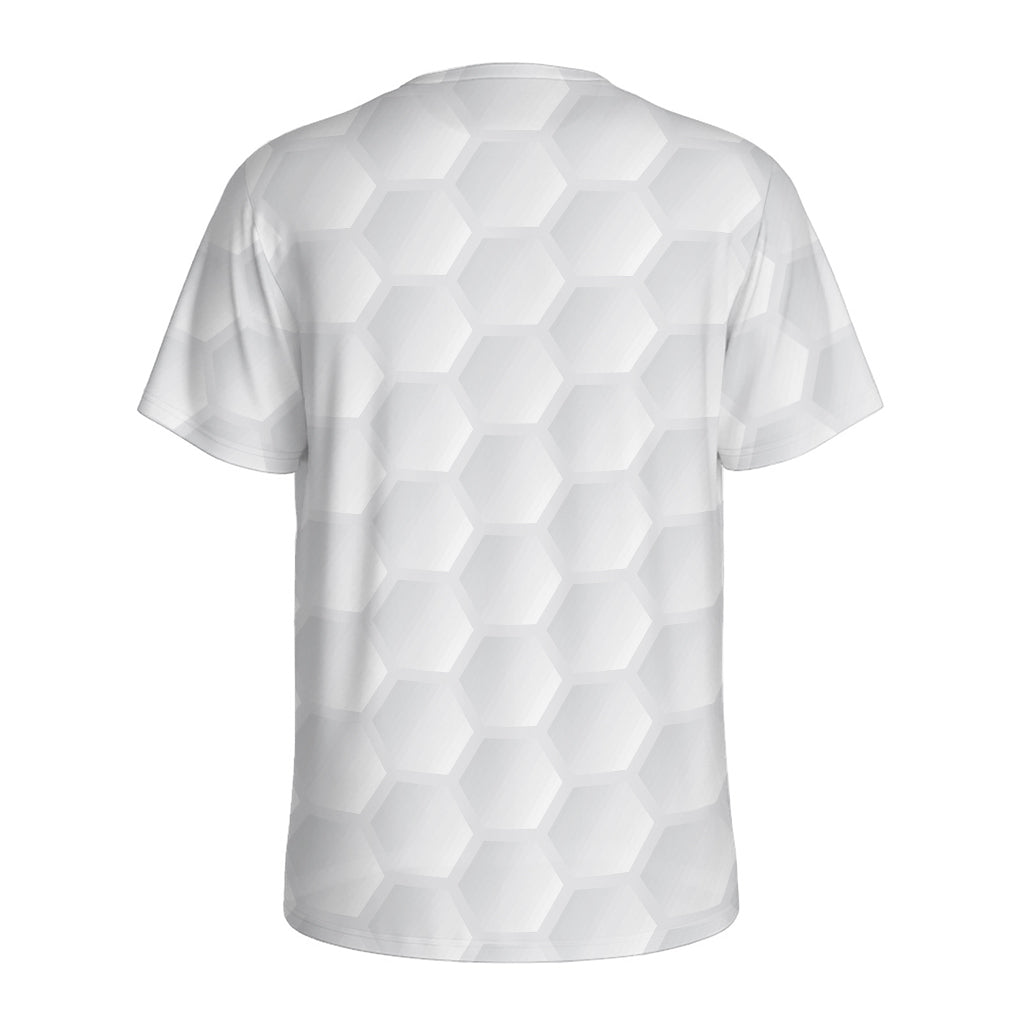Golf Ball Print Men's Sports T-Shirt