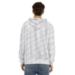 Golf Ball Print Men's Velvet Pullover Hoodie