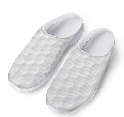 Golf Ball Print Mesh Casual Shoes