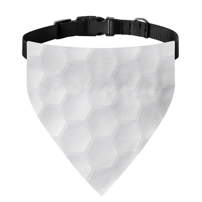 Golf Ball Print Over The Collar Dog Bandana