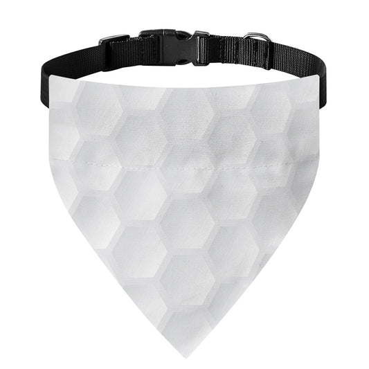 Golf Ball Print Over The Collar Dog Bandana