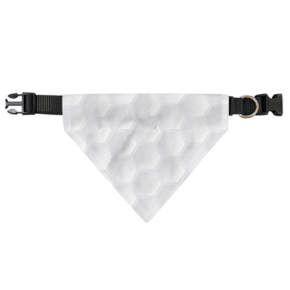 Golf Ball Print Over The Collar Dog Bandana