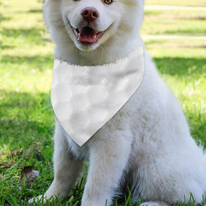 Golf Ball Print Over The Collar Dog Bandana