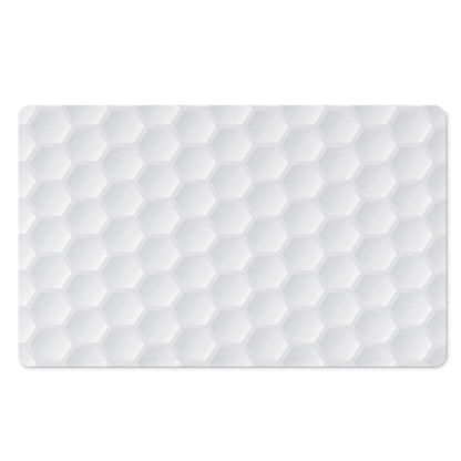 Golf Ball Print Polyester Doormat