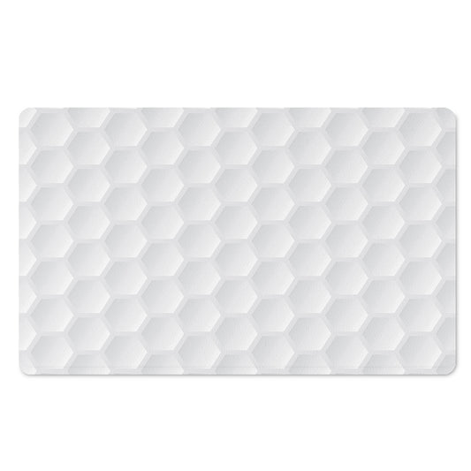 Golf Ball Print Polyester Doormat