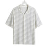 Golf Ball Print Rayon Hawaiian Shirt