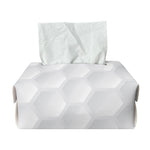 Golf Ball Print Rectangle Tissue Box Cover