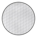 Golf Ball Print Round Floor Mat