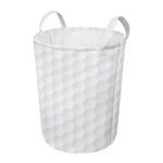 Golf Ball Print Round Laundry Basket