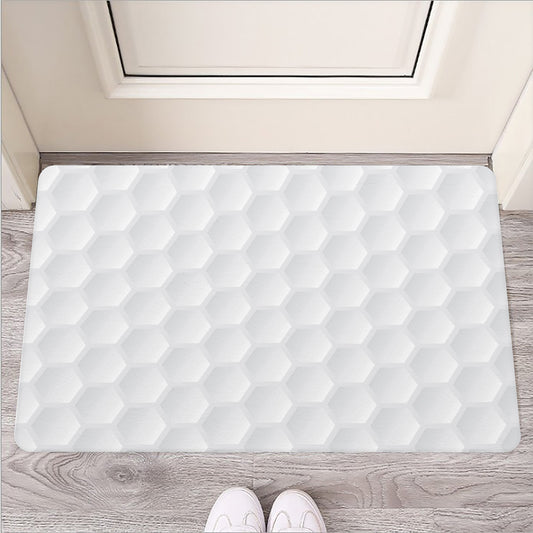 Golf Ball Print Rubber Doormat