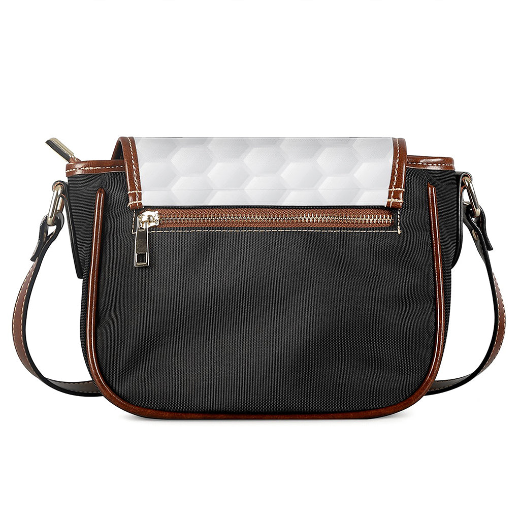 Golf Ball Print Saddle Bag