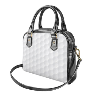 Golf Ball Print Shoulder Handbag