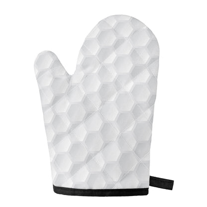 Golf Ball Print Single Oven Mitt