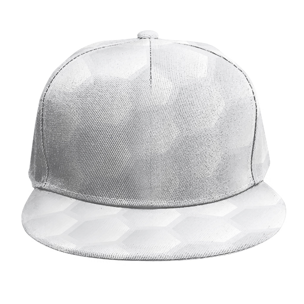 Golf Ball Print Snapback Cap