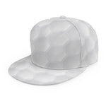 Golf Ball Print Snapback Cap