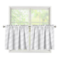 Golf Ball Print Tier Curtains