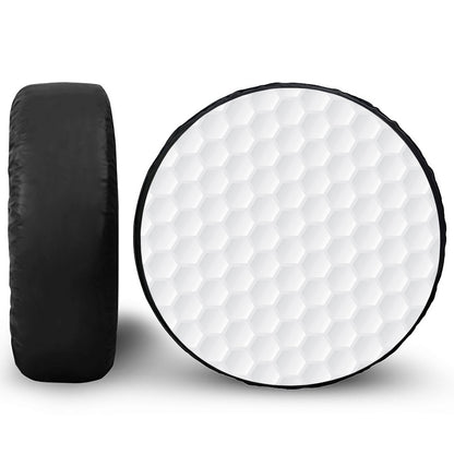 Golf Ball Print Tire Cover