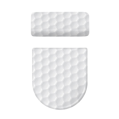 Golf Ball Print Toilet Lid And Tank Cover Set