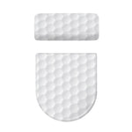 Golf Ball Print Toilet Lid And Tank Cover Set