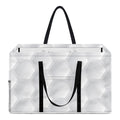 Golf Ball Print Utility Tote Bag