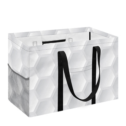 Golf Ball Print Utility Tote Bag