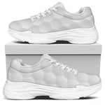 Golf Ball Print White Chunky Shoes