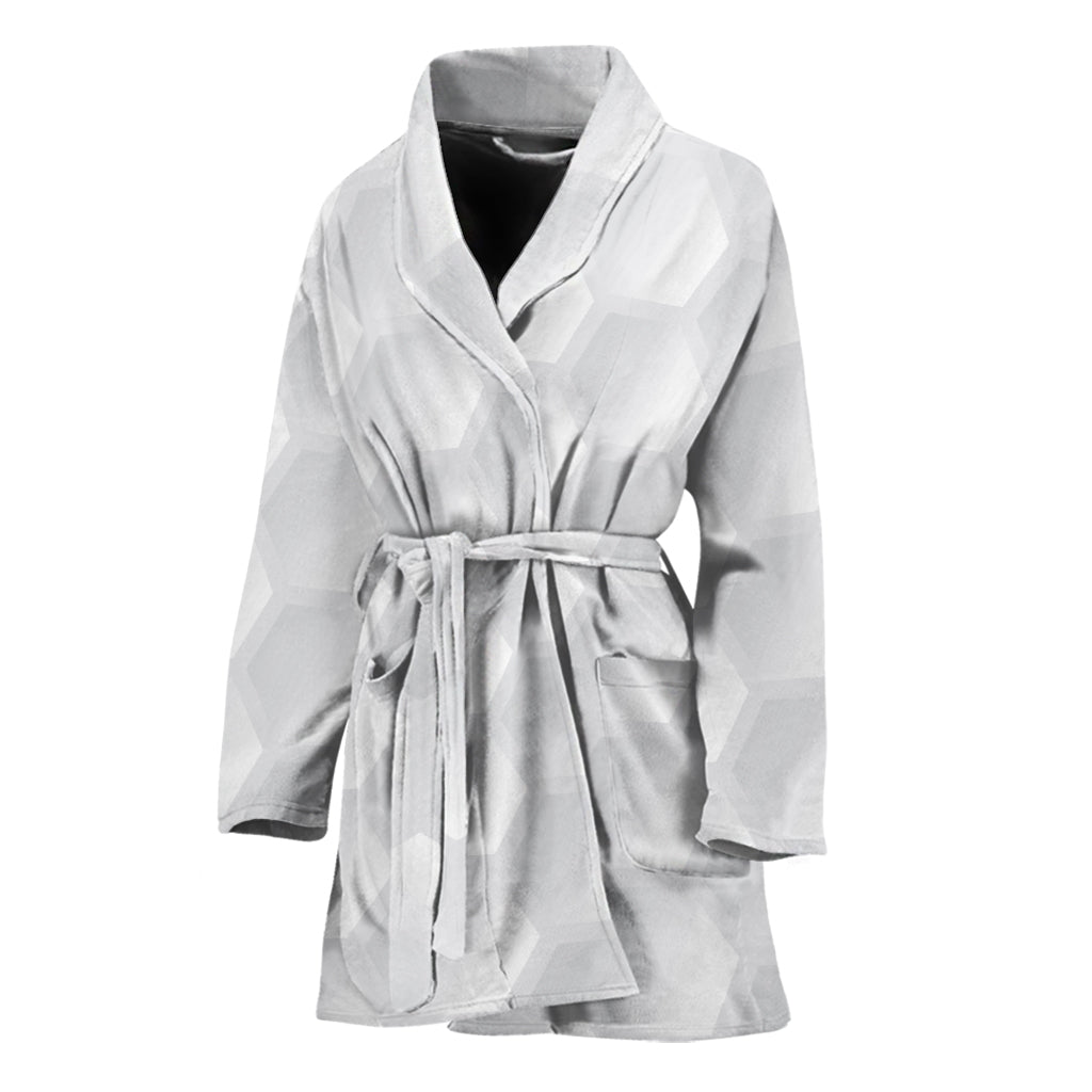 Golf Ball Print Women's Bathrobe