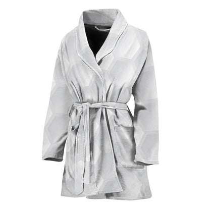 Golf Ball Print Women's Bathrobe