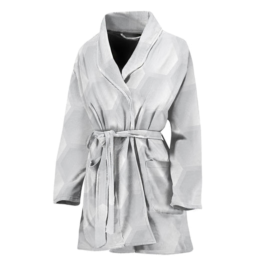 Golf Ball Print Women's Bathrobe