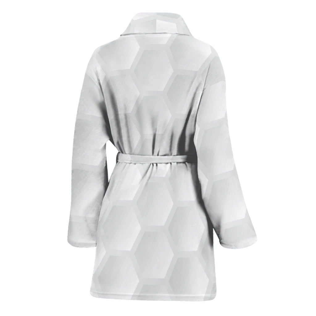 Golf Ball Print Women's Bathrobe
