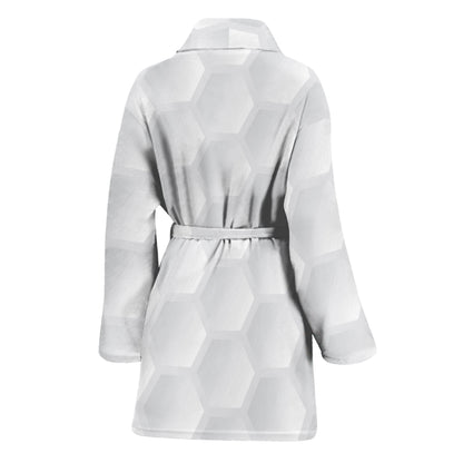 Golf Ball Print Women's Bathrobe