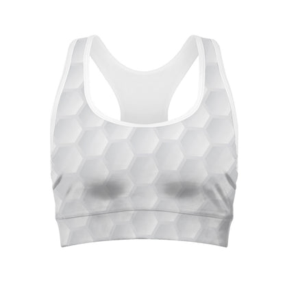 Golf Ball Print Women's Sports Bra