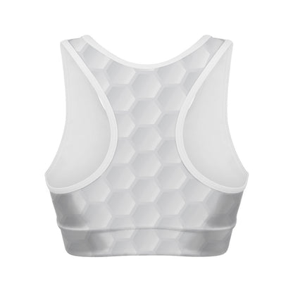 Golf Ball Print Women's Sports Bra