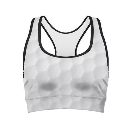 Golf Ball Print Women's Sports Bra