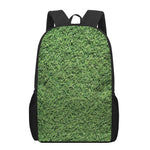 Golf Course Grass Print 17 Inch Backpack