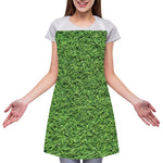 Golf Course Grass Print Adjustable Apron