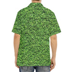 Golf Course Grass Print Aloha Shirt