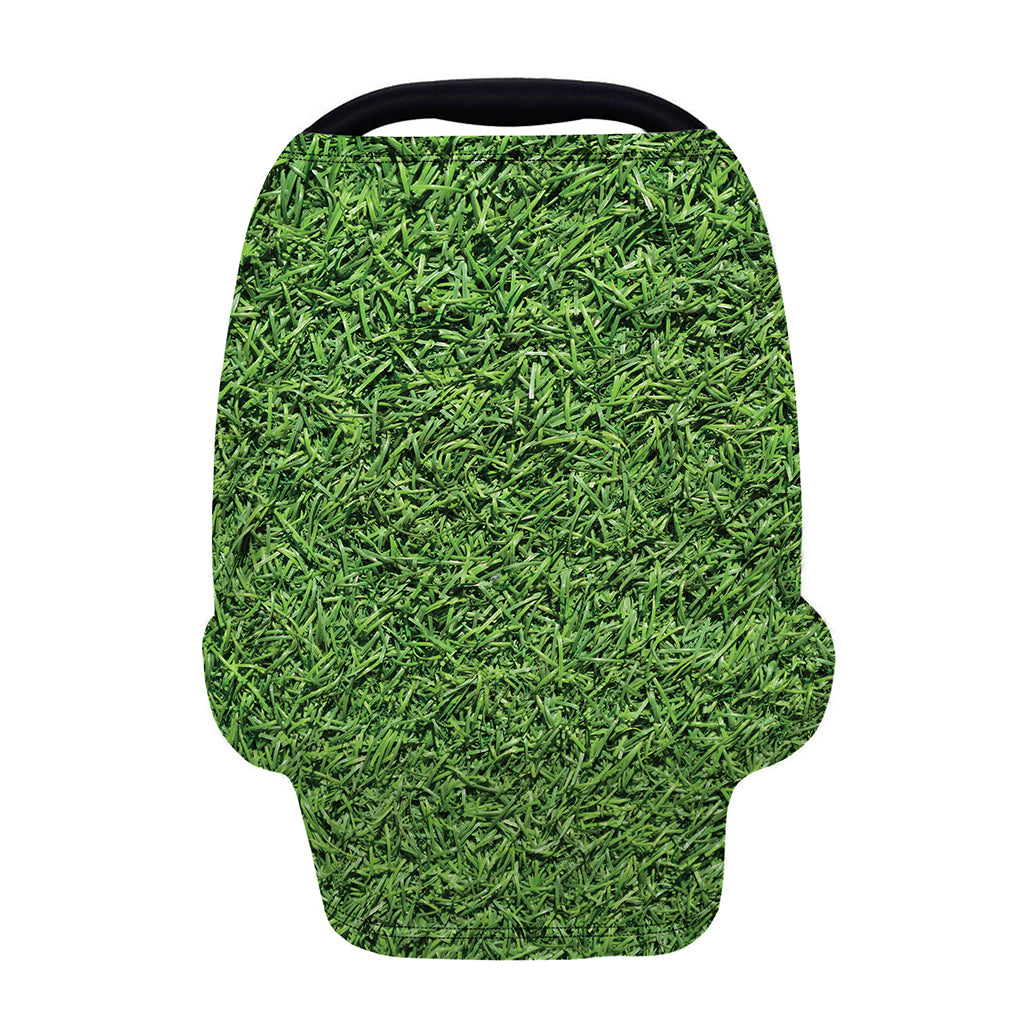Golf Course Grass Print Baby Seat Cover