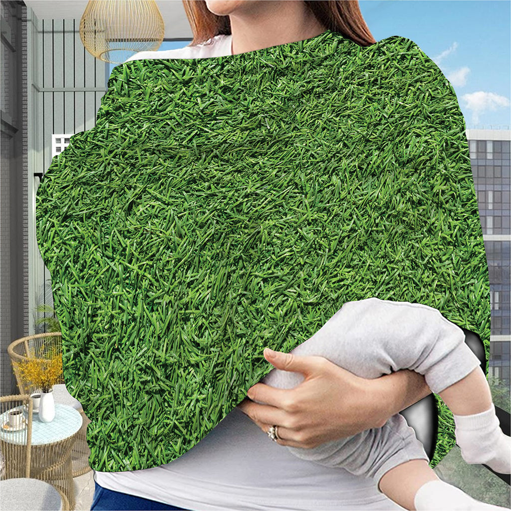 Golf Course Grass Print Baby Seat Cover