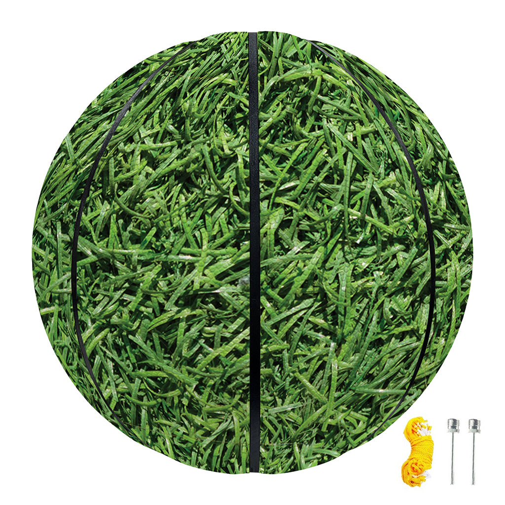 Golf Course Grass Print Basketball
