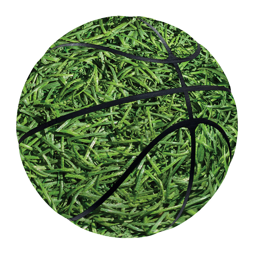 Golf Course Grass Print Basketball