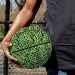 Golf Course Grass Print Basketball