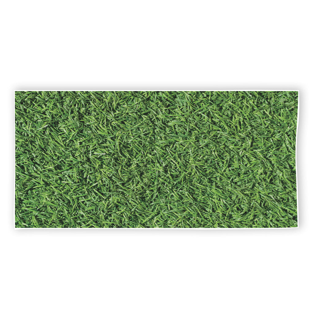 Golf Course Grass Print Beach Towel