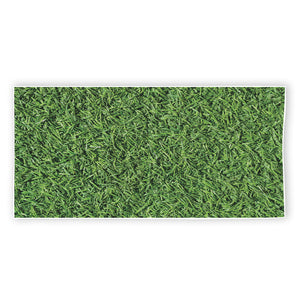 Golf Course Grass Print Beach Towel