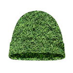 Golf Course Grass Print Beanie