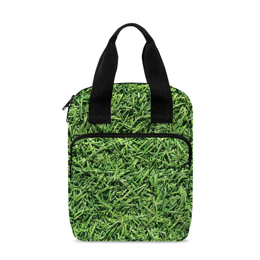 Golf Course Grass Print Bible Tote Bag