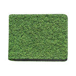 Golf Course Grass Print Bifold Wallet